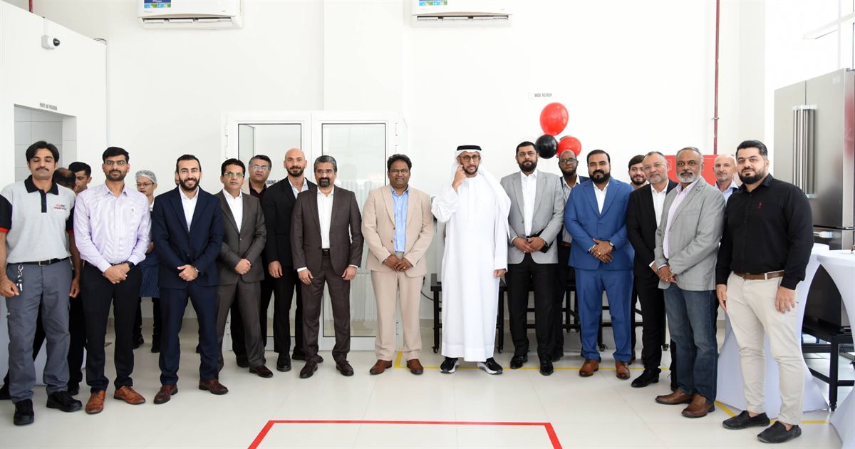 Our full appliance repair team at the UAE service centre