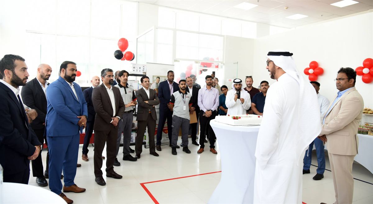 Opening ceremony of our appliance service centre in the UAE
